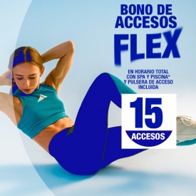 BONO FLEX 15 ACCESOS CON...