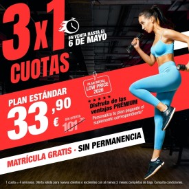 3x1 EN ACTIVACLUB EL PUERTO