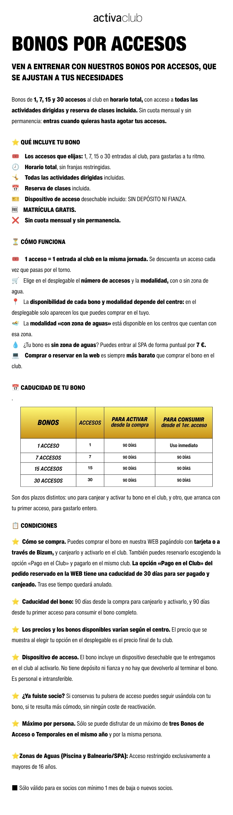 texto bonos accesos y temporales jerez y